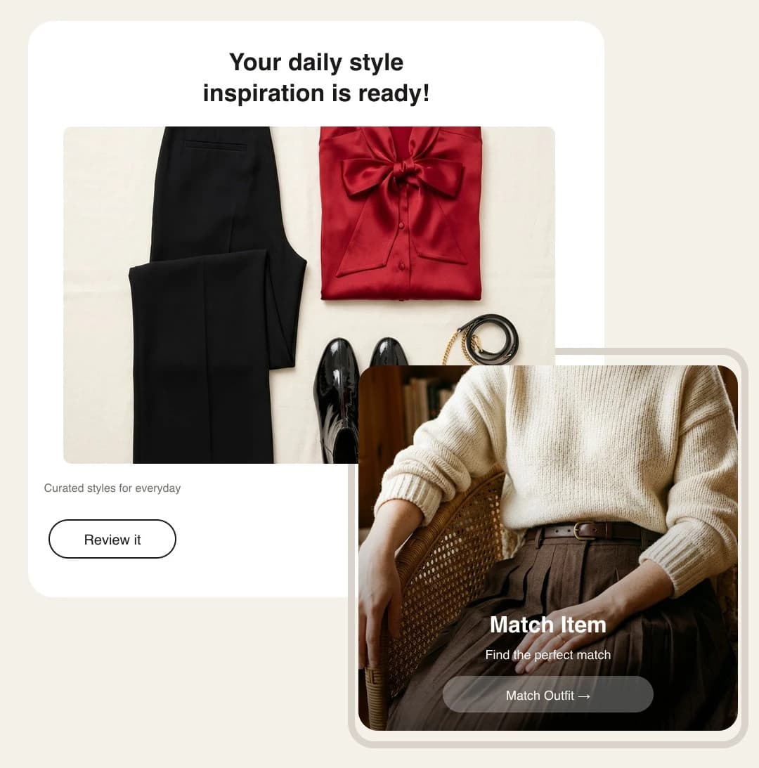 Step 2: personalized style report